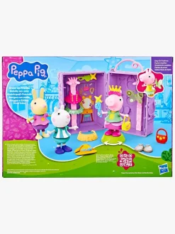 Legetøjsfigurer-PeppaPig Gurli Gris Legesæt Dress Up Garderobeskab