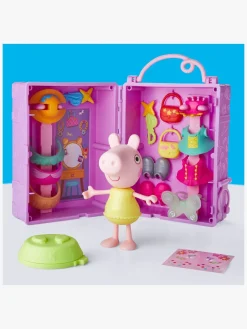 Legetøjsfigurer-PeppaPig Gurli Gris Legesæt Dress Up Garderobeskab