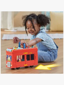 Legetøjsfigurer-PeppaPig Gurli Gris Legesæt 2-i-1 Partybus