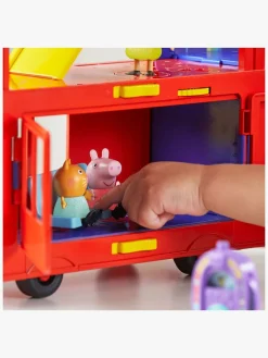 Legetøjsfigurer-PeppaPig Gurli Gris Legesæt 2-i-1 Partybus