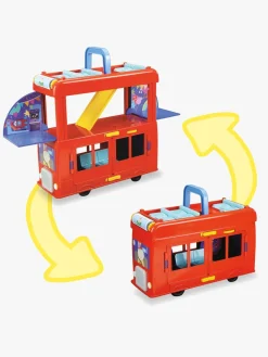 Legetøjsfigurer-PeppaPig Gurli Gris Legesæt 2-i-1 Partybus