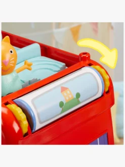 Legetøjsfigurer-PeppaPig Gurli Gris Legesæt 2-i-1 Partybus