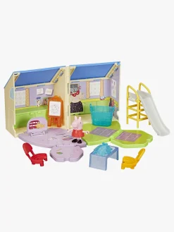 Legetøjsfigurer-PeppaPig Gurli Gris Legesæt Pop-Up Legeplads Flerfarvet