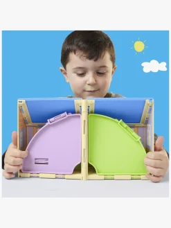 Legetøjsfigurer-PeppaPig Gurli Gris Legesæt Pop-Up Legeplads Flerfarvet