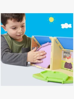 Legetøjsfigurer-PeppaPig Gurli Gris Legesæt Pop-Up Legeplads Flerfarvet