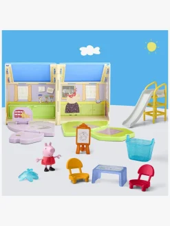 Legetøjsfigurer-PeppaPig Gurli Gris Legesæt Pop-Up Legeplads Flerfarvet