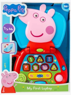 Interaktivt Legetøj-PeppaPig Gurli Gris My First Bærbar Computer