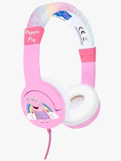 Elektronik & Media-OTLTechnologies Gurli Gris OTL Høretelefoner Junior On-Ear 85Db Prinsesse Gurli Lyserød