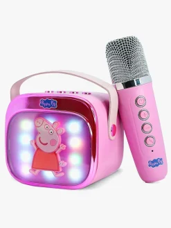 Elektronik & Media-OTLTechnologies Gurli Gris Popsing Karaokesæt med LED-lys Lyserød