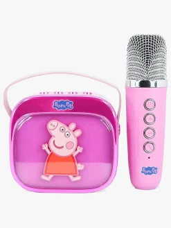 Elektronik & Media-OTLTechnologies Gurli Gris Popsing Karaokesæt med LED-lys Lyserød