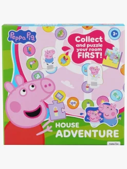 Spil & Puslespil-PeppaPig Gurli Gris Puslespil House Adventure