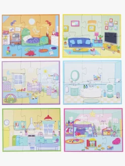 Spil & Puslespil-PeppaPig Gurli Gris Puslespil House Adventure