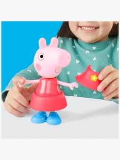 Legetøjsfigurer-PeppaPig Gurli Gris Rainy Day Dress Up Figur Flerfarvet