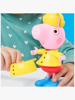 Legetøjsfigurer-PeppaPig Gurli Gris Rainy Day Dress Up Figur Flerfarvet
