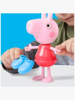 Legetøjsfigurer-PeppaPig Gurli Gris Rainy Day Dress Up Figur Flerfarvet