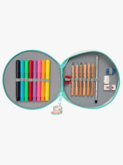 Kreativt Legetøj-PeppaPig Gurli Gris Rund Penalhus, Mintgrøn