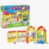 Dukker & Bamser-PeppaPig Gurli Gris stort Familiehus Dukkehus