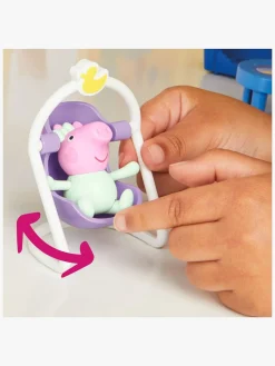 Dukker & Bamser-PeppaPig Gurli Gris stort Familiehus Dukkehus