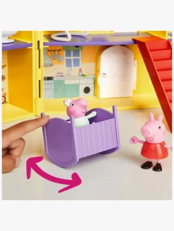 Dukker & Bamser-PeppaPig Gurli Gris stort Familiehus Dukkehus