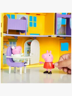 Dukker & Bamser-PeppaPig Gurli Gris stort Familiehus Dukkehus
