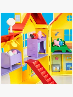 Dukker & Bamser-PeppaPig Gurli Gris stort Familiehus Dukkehus