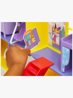 Dukker & Bamser-PeppaPig Gurli Gris stort Familiehus Dukkehus