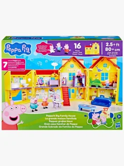 Dukker & Bamser-PeppaPig Gurli Gris stort Familiehus Dukkehus