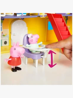 Dukker & Bamser-PeppaPig Gurli Gris stort Familiehus Dukkehus