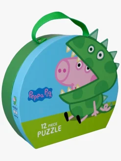Spil & Puslespil-PeppaPig Gurli Gris Suitcase Puslespil 12 Brikker