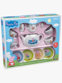 Rolleleg-PeppaPig Gurli Gris Tesæt Porcelæn 12 dele