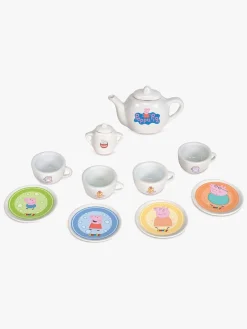 Rolleleg-PeppaPig Gurli Gris Tesæt Porcelæn 12 dele