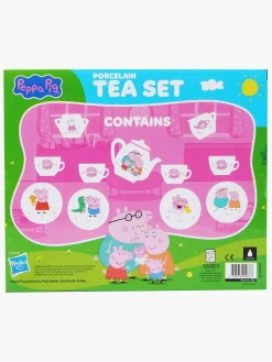 Rolleleg-PeppaPig Gurli Gris Tesæt Porcelæn 12 Dele