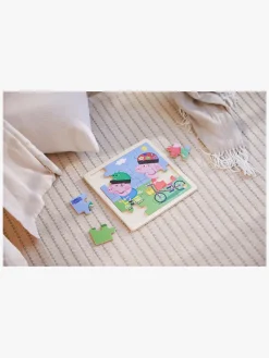 Spil & Puslespil-BarboToys Gurli Gris Træpuslespil Cykling 16 Brikker