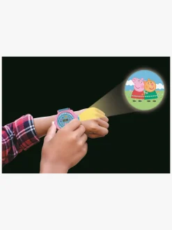 Elektronik & Media-PeppaPig Gurli Gris Ur med Projektor