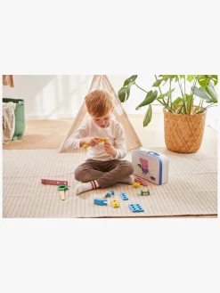 Rolleleg-BarboToys Gurli Gris Værktøjskasse i Træ