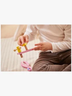 Rolleleg-BarboToys Gurli Gris Værktøjskasse i Træ