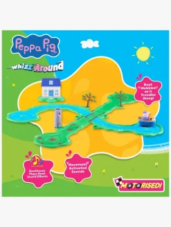 Legetøjsbiler & -Fartøjer-PeppaPig Gurli Gris Whizz Around Bådbane Bobbing Along