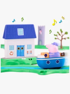 Legetøjsbiler & -Fartøjer-PeppaPig Gurli Gris Whizz Around Bådbane Bobbing Along