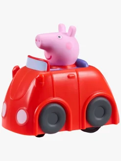 Legetøjsbiler & -Fartøjer-PeppaPig Gurli Gris Whizz Around Racerbane Rød Bil