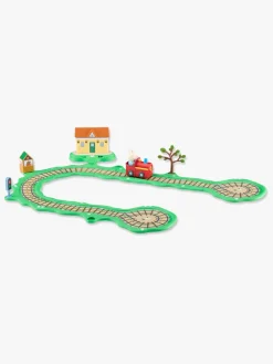 Legetøjsbiler & -Fartøjer-PeppaPig Gurli Gris Whizz Around Togbane Clickety Clack