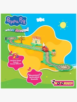 Legetøjsbiler & -Fartøjer-PeppaPig Gurli Gris Whizz Around Togbane Clickety Clack