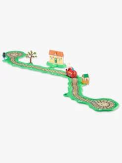 Legetøjsbiler & -Fartøjer-PeppaPig Gurli Gris Whizz Around Togbane Clickety Clack