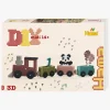 Kreativt Legetøj-Hama 3D Fødselsdagstog Perlesæt 6000 Stk.
