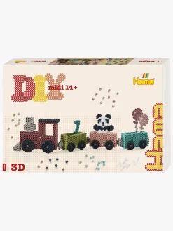 Kreativt Legetøj-Hama 3D Fødselsdagstog Perlesæt 6000 Stk.