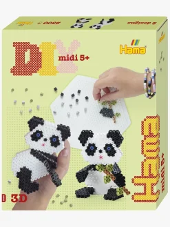 Kreativt Legetøj-Hama Gaveæske 3D Panda Perlesæt 2500 Stk.