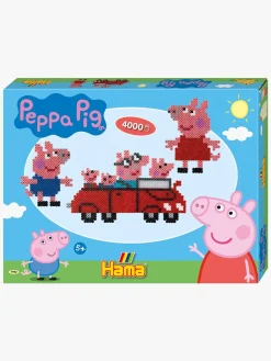 Kreativt Legetøj-PeppaPig HAMA Gurli Gris Perlesæt 4000