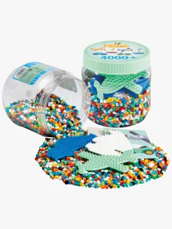 Kreativt Legetøj-Hama Midi Beads Perler med Perleplader 4000 Stk.