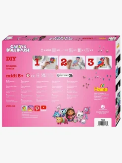 Kreativt Legetøj-Hama Midi Gabby's Dollhouse Perlesæt 4000 Stk.
