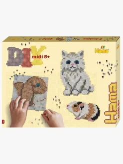 Kreativt Legetøj-Hama Midi Gaveæske Cute Pets 4000 Stk.