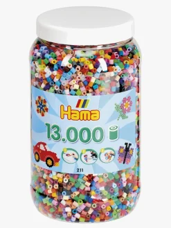 Kreativt Legetøj-Hama Midi Perler 13.000 Stk. Mix 68 Flerfarvet
